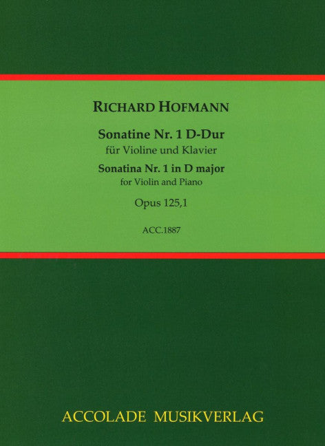 Sonatine Nr. 1 D-Dur op. 125/1