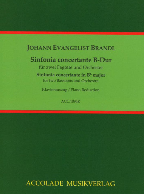 Sinfonie concertante B-Dur (Piano reduction with solo parts)