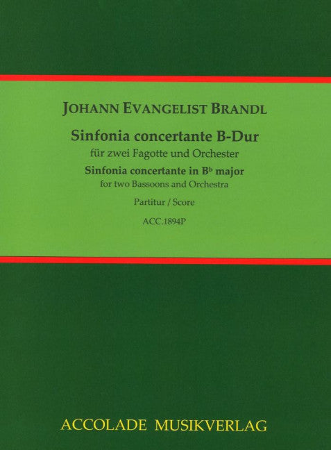 Sinfonie concertante B-Dur (Score)