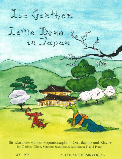 Little Dino in Japan (clarinet (oboe, soprano saxophone, Quartbassoon) and piano)