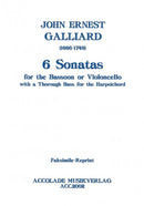 6 Sonatas with a thorough bass