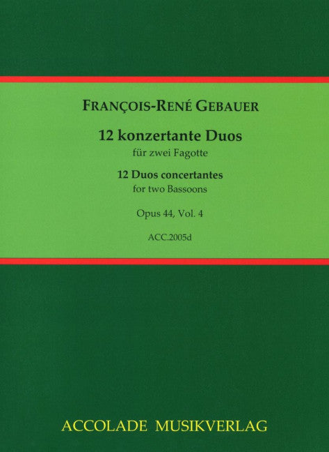 12 konzertante Duos op. 44, Vol. 4