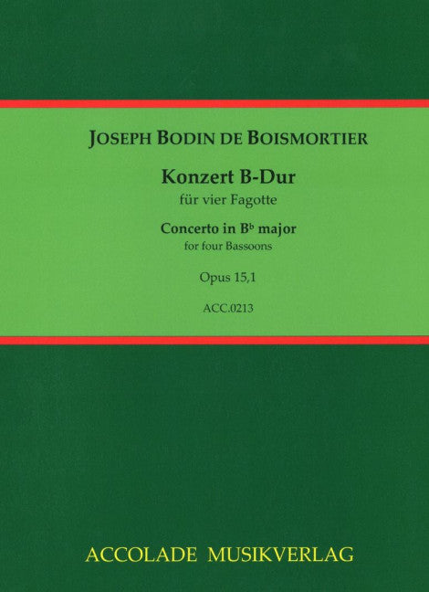 Konzert B-Dur op.15,1