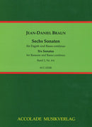 Sechs Sonaten, Vol. 2: 4-6