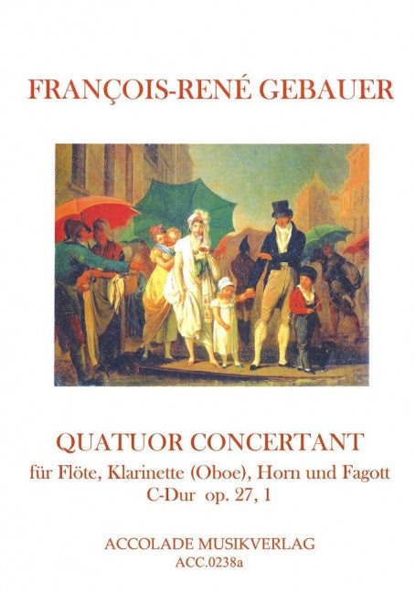 Quatuor concertant op. 27,1