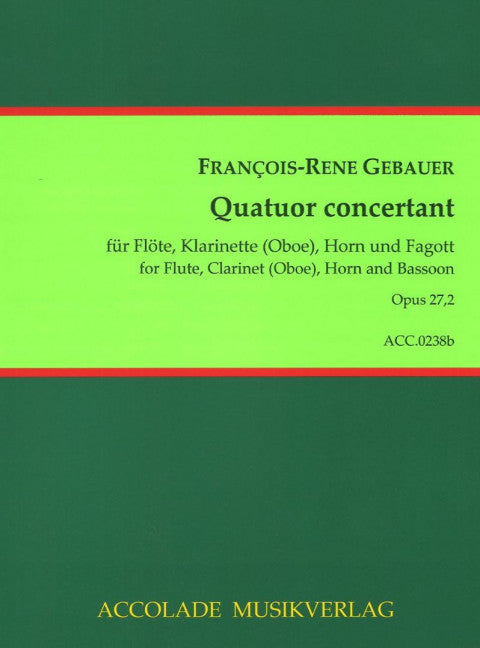 Quatuor concertant op. 27,2