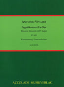 Fagottkonzert Es-Dur RV 483 / F:VIII,27 / PV 433 (Piano reduction)