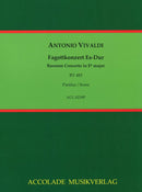 Fagottkonzert Es-Dur RV 483 / F:VIII,27 / PV 433 (Score)