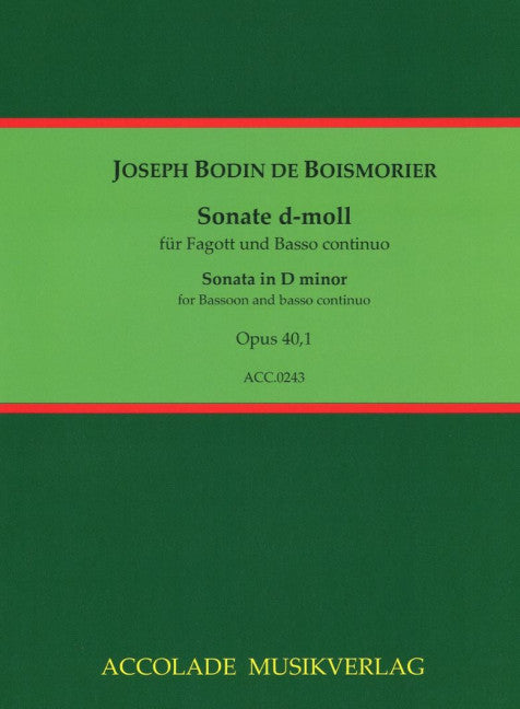 Sonate d-Moll op. 40,1