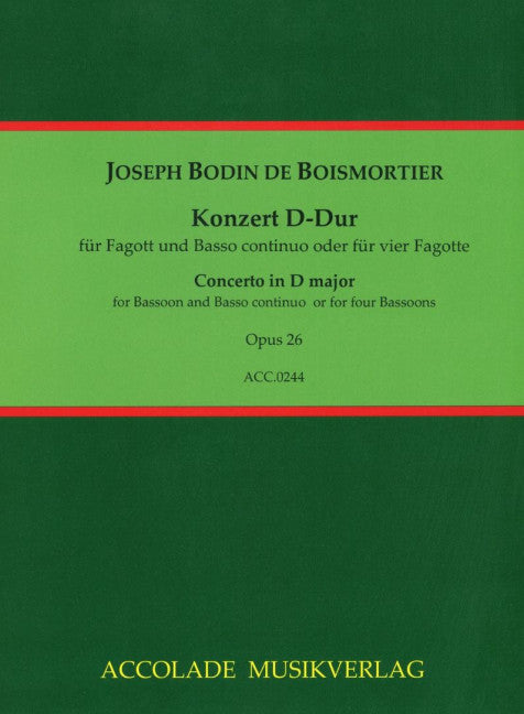 Konzert d-Dur op. 26