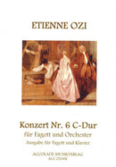 Konzert Nr. 6 C-Dur (Piano reduction with solo part)