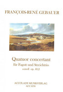 Quatuor concertant op. 40,2