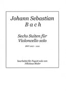 Sechs Suiten für Violoncello solo