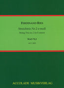 Streichtrio Nr. 2 e-moll WoO 70,2