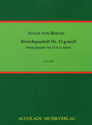 Streichquartett Nr. 13 g-moll