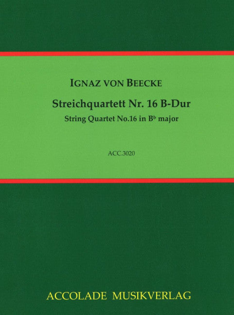 Streichquartett Nr. 16 B-Dur