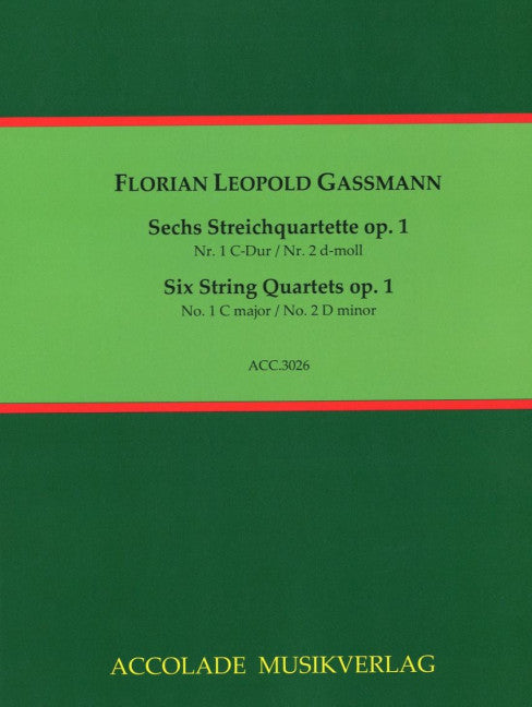 Sechs Streichquartette op. 1, vol. 3