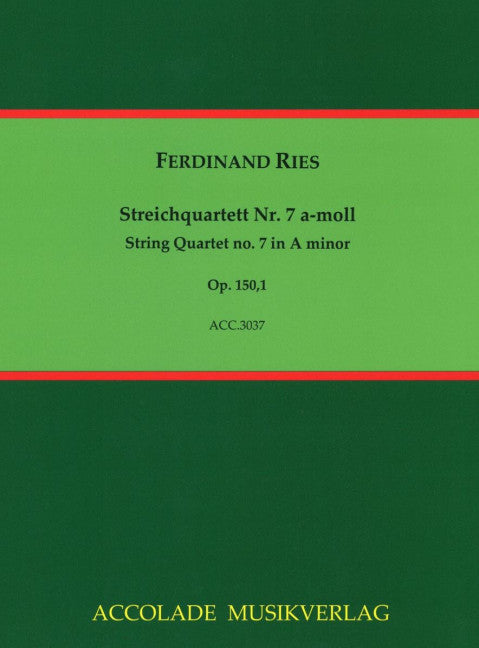 Streichquartett Nr. 7 a-moll op. 150,1