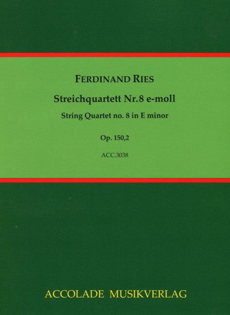 Streichquartett Nr. 8 e-moll op. 150,2