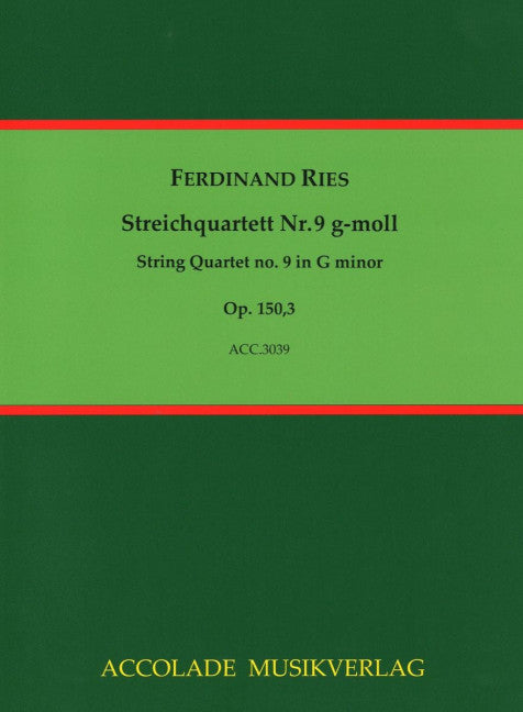 Streichquartett Nr. 9 g-moll op. 150,3