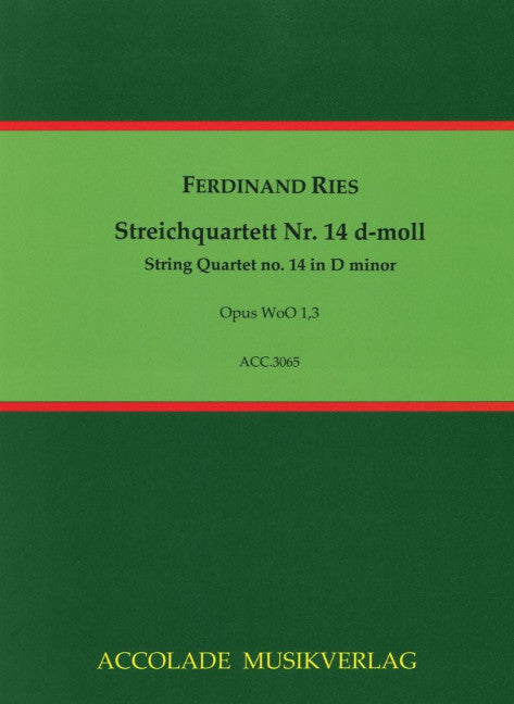 Streichquartett Nr. 14 d-moll WoO 1