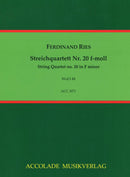 Streichquartett Nr. 20 f-moll WoO 48