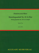 Streichquartett Nr. 23 A-Dur WoO 73a