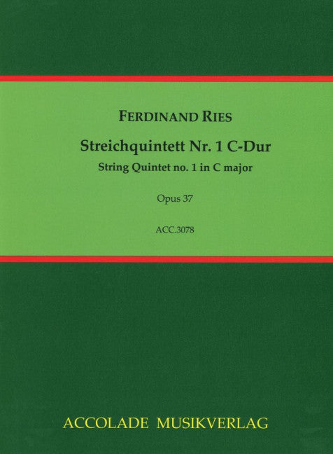 Streichquintett Nr. 1 C-Dur op. 37
