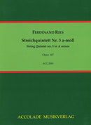 Streichquintett Nr. 3 a-moll op. 167