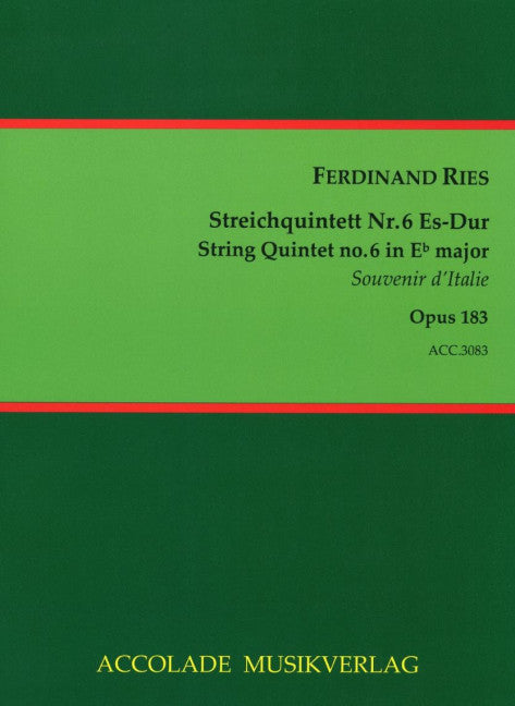 Streichquintett Nr. 6 Es-Dur op. 183