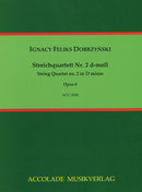 Streichquartett Nr. 2 d-moll op. 8
