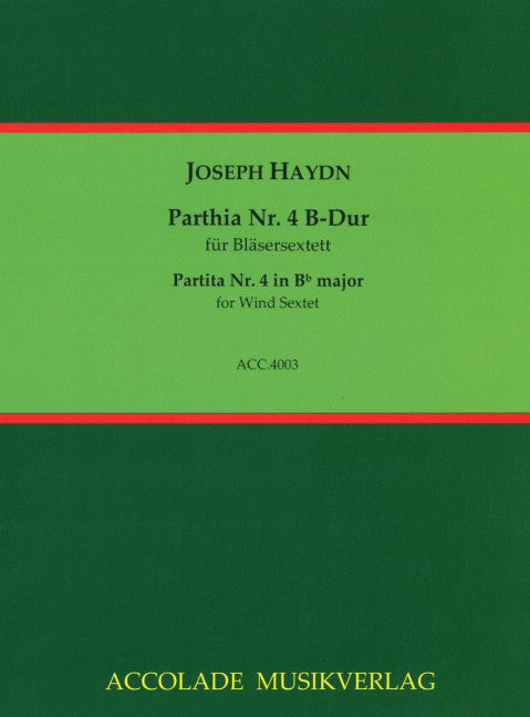 Parthia Nr. 4 B-Dur