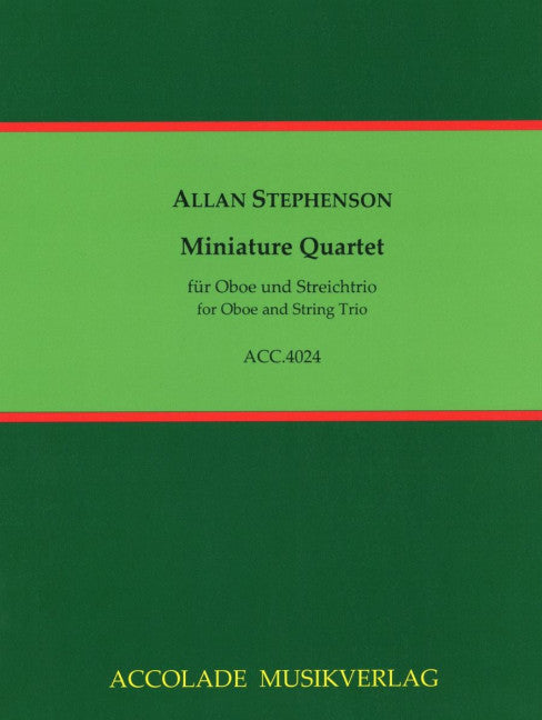 Miniature Quartet (oboe and string trio)