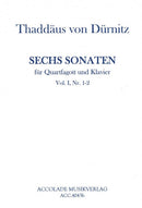 Sechs Sonaten, Vol. 1 (Ausgabe für Quartfagott und Klavier)