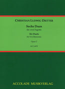 Sechs Duos op. 2