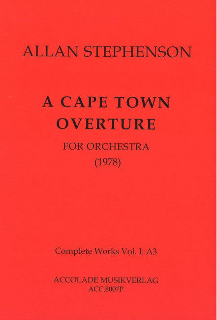 A Cape Town Ouverture (1978)