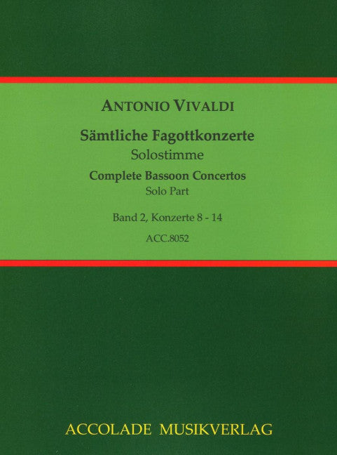Sämtliche Fagottkonzerte, Vol. 2