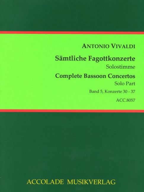 Sämtliche Fagottkonzerte, Vol. 5