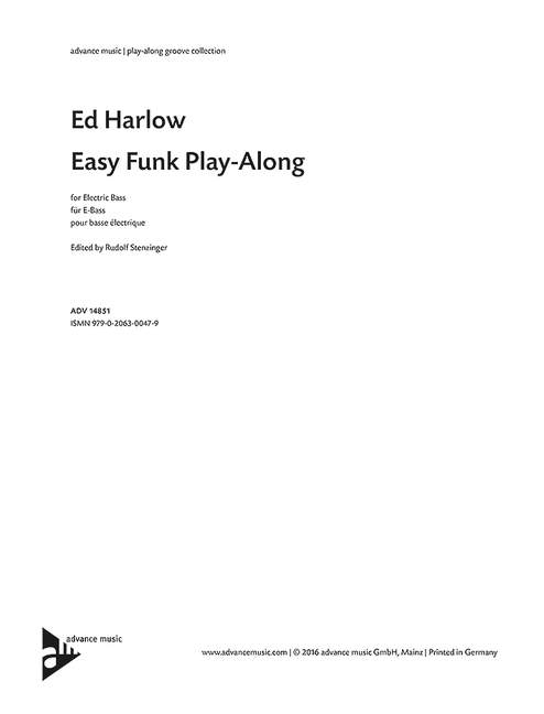 Easy Funk Play-Along (electric bass)