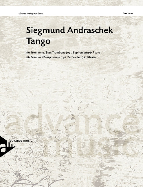 Tango (trombone (basstrombone) and piano)