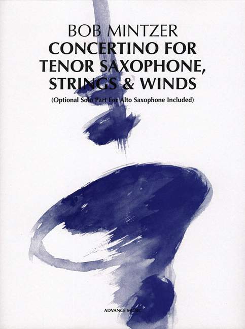 Concertino for Tenor Saxophone, Strings & Winds (score and parts)
