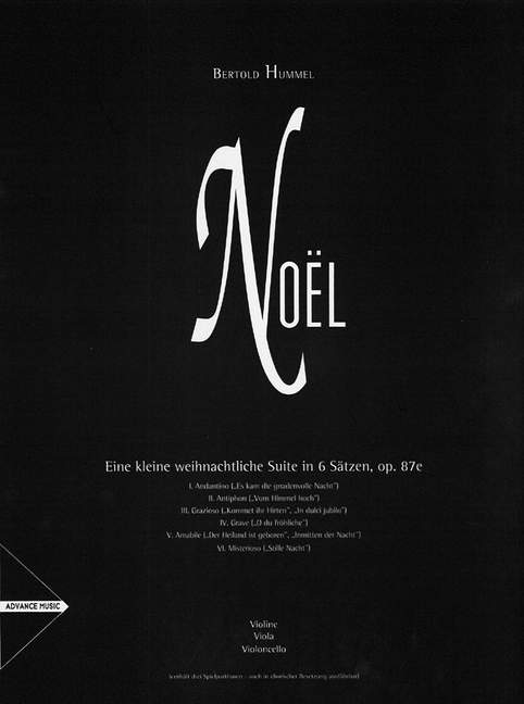 Noël op. 87e (violin, viola and cello)