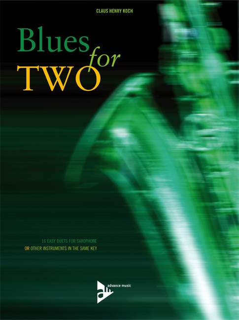 Blues for Two (2 saxophones or other instruments)