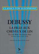 La Fille aux Cheveux de Lin (4 Saxophones)