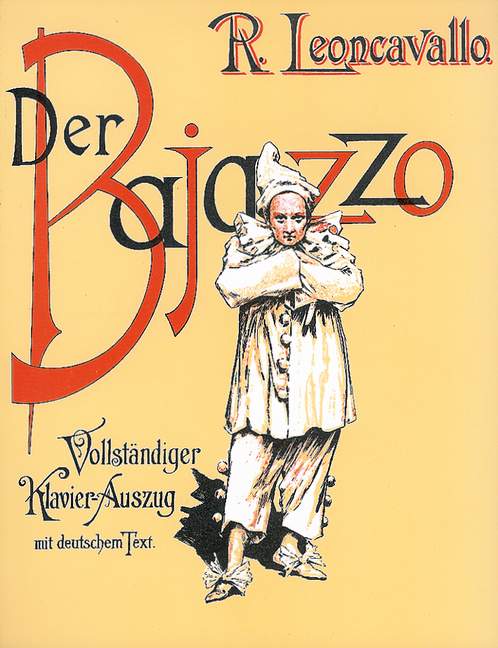 Der Bajazzo (vocal/piano score)