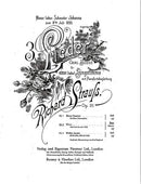 Drei Lieder nach Gedichten von Carl Busse op. 31/2