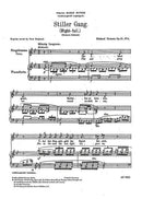 Stiller Gang op. 31/4 (low Voice and Piano)