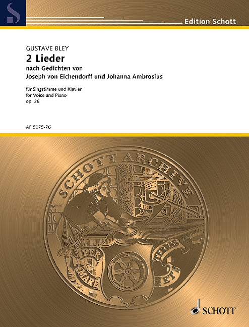 Zwei Lieder op. 26