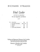 Fünf Lieder nach Gedichten von Ludwig Uhland op. 47/5, No. 5 Von den sieben Zechbrüdern (high E minor)