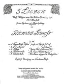 Fünf Lieder nach Gedichten von Otto Julius Bierbaum und Karl Henckell op. 48/4, No. 4 Winterweihe (high Eb major)
